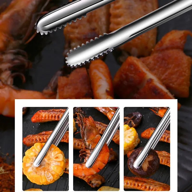 Grillax™ - Pince Grillades Inox - Ecocuisto