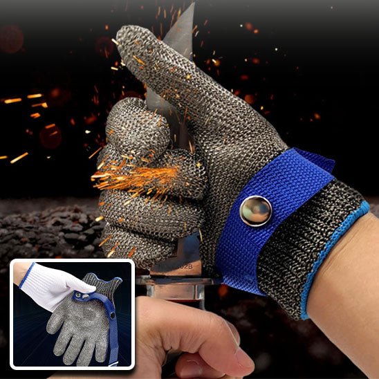 Gants Anti - Coupure en Fil d'Acier - Ecocuisto